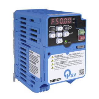 Q2V-A4007-AAA — Variateur de fréquence Omron Q2V, 2,2 kW, 400 V, triphasé, 5,6 A — Omron