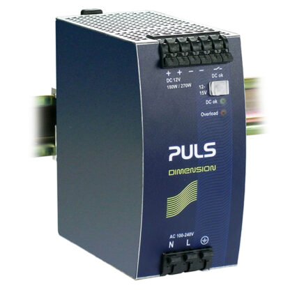 QS10.121 — AC/DC DIN RAIL SUPPLY 12V 180W — PULS