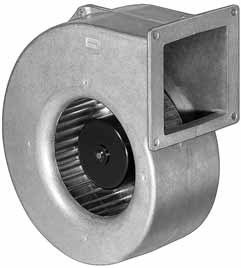 R1G140-AV21-02 — Ventilateur centrifuge pales incurvées vers l'arrière ebm-papst, Ø140 mm, technologie EC (GreenTech) — ebm-papst