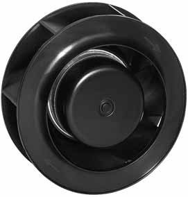 R1G190-AC11-52 — Ventilateur centrifuge pales incurvées vers l'arrière ebm-papst, Ø190 mm, technologie EC (GreenTech) — ebm-papst