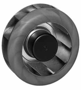 R1G250-AQ37-52 — Ventilateur centrifuge pales incurvées vers l'arrière ebm-papst, Ø250 mm, technologie EC (GreenTech) — ebm-papst