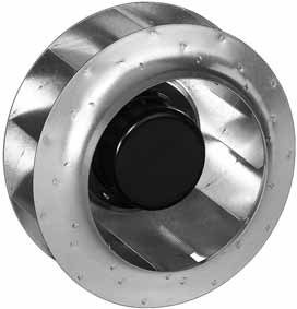 R1G280-AE47-52 — Ventilateur centrifuge pales incurvées vers l'arrière ebm-papst, Ø280 mm, technologie EC (GreenTech) — ebm-papst