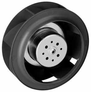 R3G175-AF01-02 — Ventilateur centrifuge pales incurvées vers l'arrière ebm-papst, Ø175 mm, technologie EC (GreenTech) — ebm-papst