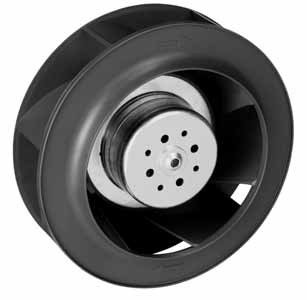 R3G190-AB15-02 — Ventilateur centrifuge pales incurvées vers l'arrière ebm-papst, Ø190 mm, technologie EC (GreenTech) — ebm-papst