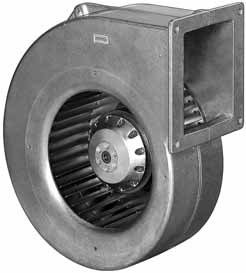 R4E180-AB01-05 — Ventilateur centrifuge pales incurvées vers l'arrière ebm-papst, Ø180 mm, technologie AC monophasé — ebm-papst