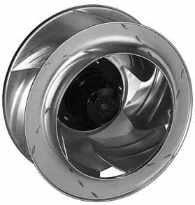 R4E310-AR06-01 — Ventilateur centrifuge pales incurvées vers l'arrière ebm-papst, Ø310 mm, technologie AC monophasé — ebm-papst