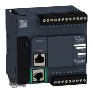 TM221CE16U — CONTROLLER M221-16IO TR.NPN ETHE — Schneider Electric