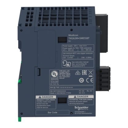 TM262M05MESS8T — MOTION CTRL M262 4 AX OPTIM. ETH — Schneider Electric
