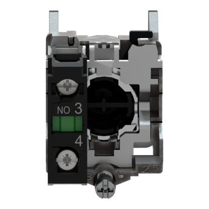 XB4BA3341 — PB METAL WHITE MARK UP ARROW 1NO — Schneider Electric