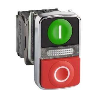 XB4BW73731M5 — HARMONY XB4, ILLUMINATED DOUBLE- — Schneider Electric