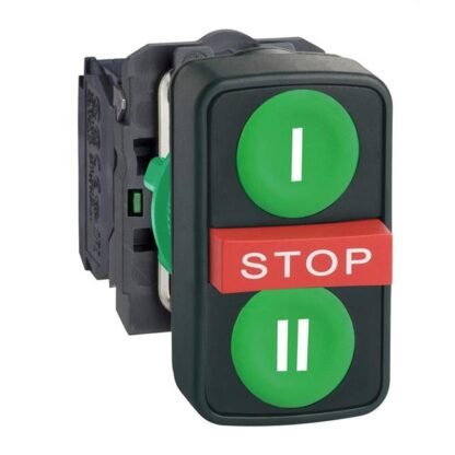 XB5AA731327 — HARMONY XB5, TRIPLE-HEADED PUSH — Schneider Electric