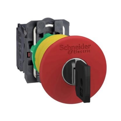 XB5AS9445 — SW E-STOP KEY LOCK RESET 6A 120V — Schneider Electric