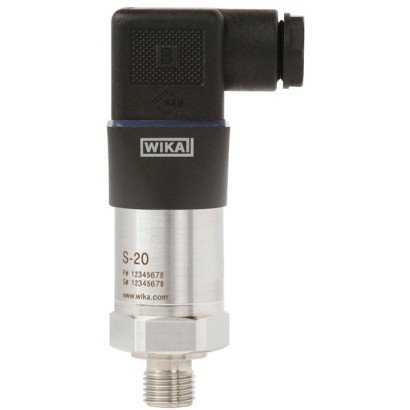 WIKA-S-20-09-400 — Transmetteur de pression haute performance WIKA S-20, 0 à 400 bar